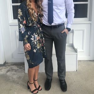 Blue floral Showpo dress